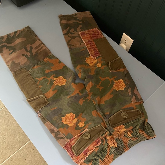 Free people Zion cargo pants xs - Picture 6 of 9
